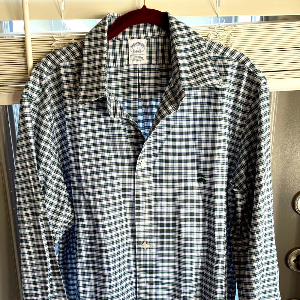 Brooks Brothers Dress Shirt (Large)